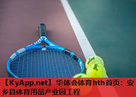 华体会体育hth首页：安乡县体育用品产业园工程