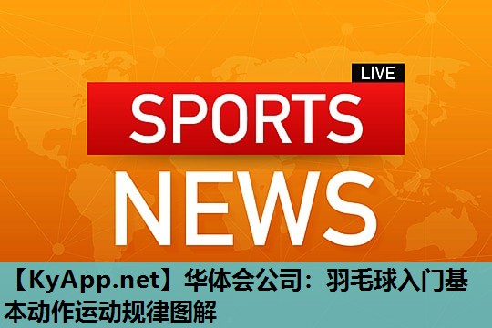 华体会公司：羽毛球入门基本动作运动规律图解