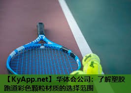 华体会公司：了解塑胶跑道彩色颗粒材质的选择范围