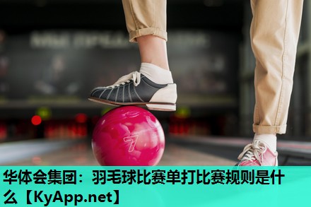 羽毛球比赛单打比赛规则是什么 羽毛球比赛单打比赛规则是什么