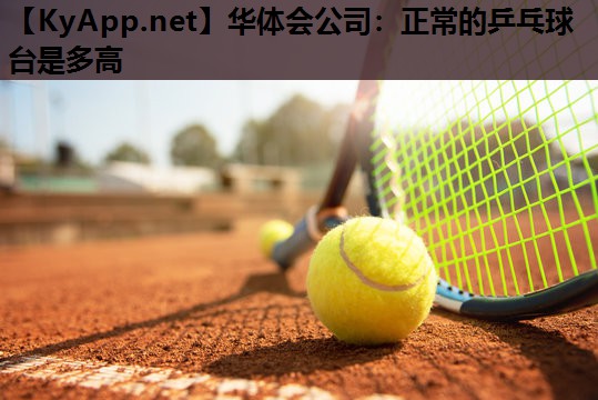 正常的乒乓球台是多高 正常的乒乓球台是多高